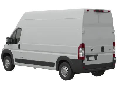 2024 Ram ProMaster L3H3 Detailed interior 3D model