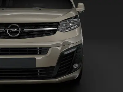 Opel Zafira Life L1 2020 3D model