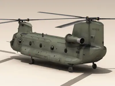 CH-47 US Army 3D model