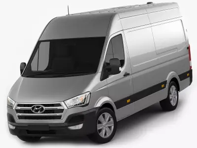 Hyundai H350 panel van 2015 3D model