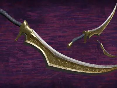 PrincePersia Warrior Within 2 Sword Eagle Free 3D model