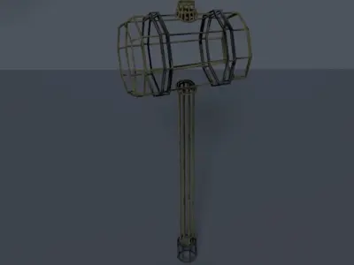 Collection of Fantasy Melee Weapon and Armor Shield Game Ready   Low-poly 3D model