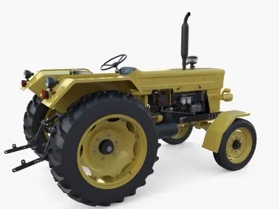 Generic Tractor v2 3D model