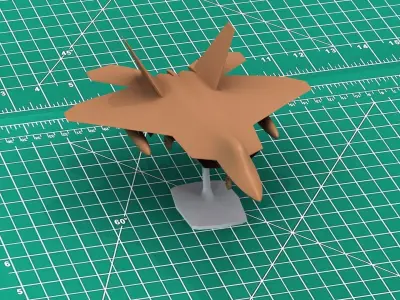 6 NATO Military Aircraft 3D Prints 3D print model
