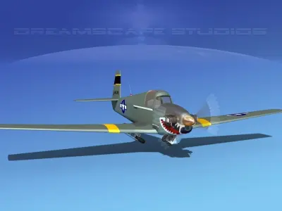 Mooney M-18 Mite V14 3D model