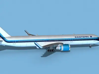 Boeing 767-400 Eastern Airlines 2 3D model