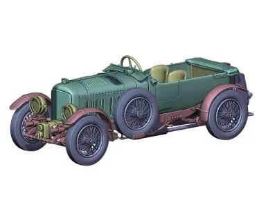 Bentley Blower Print 3D print model