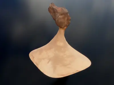 Famous Queens Head 3D model