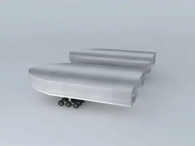 Magni Engine Bravo  Free 3D model