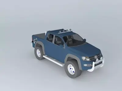 Volkswagen Amarok Arctic Truck Free 3D model