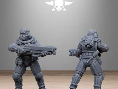 GrimCorp Voidliners 3D print model