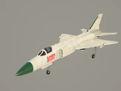 J8 Finback 3D model