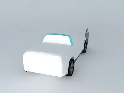 Car NEG E1 template Free 3D model