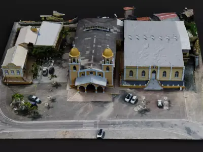 Brazilian Historic Church - Imarui 3D Scan 3D model