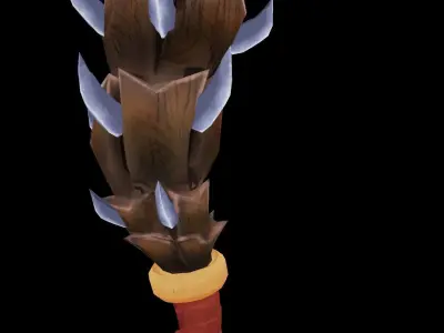 3d cartoon club 2 Low-poly 3D model