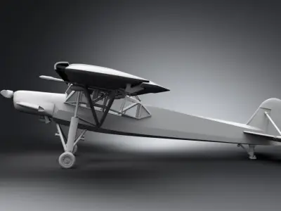 Fieseler Storch Scale mdel 3D print model