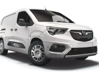 Opel Combo LWB Sportive Van 2021 3D model