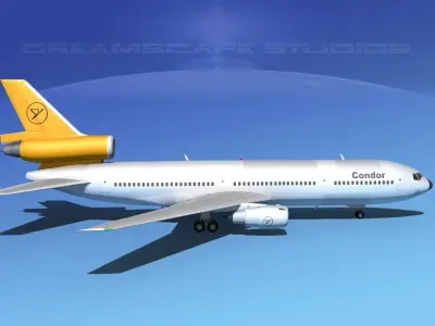 Douglas DC-10 Condor 2 3D model