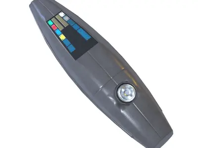 Phaser Gun Type 2 2271  Low-poly 3D model