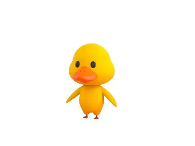 Character212 Duck 3D model