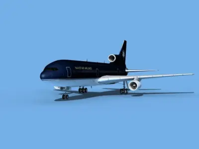 Lockheed L-1011-50 Navstar Airlines 3D model
