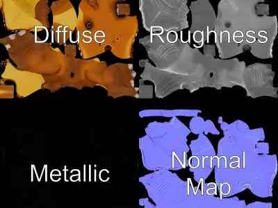 Cartoon Dinosaur Model Pack  Animated Character Low-poly 3D model