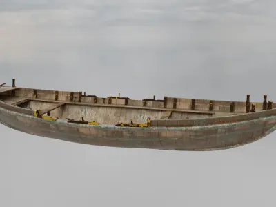 Boat 3d Model 3D model