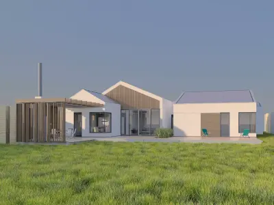 K6 model private house 3D model