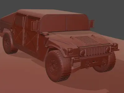 Humvee 3D model