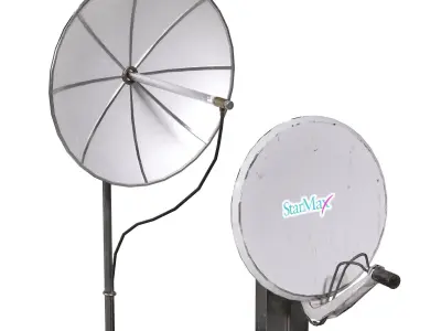Radio Antenna 3D model