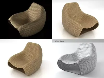 Snug Chair Free 3D model