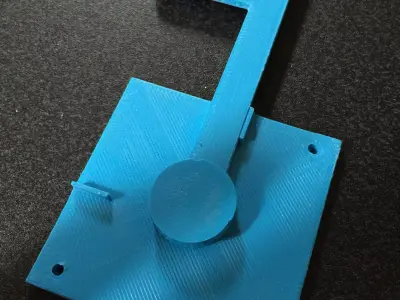 Post-box flag Free 3D print model