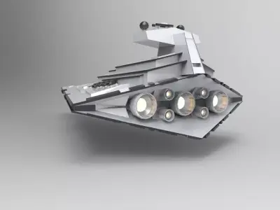 Star Wars Star Destroyer 3D model purchase