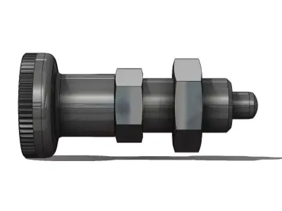 Indexador Elesa GN 617 8 AK Indexing Plungers 3D model