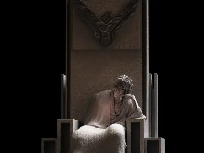 DUNE - Emperor of the Known Universe Paul Atreides Muad Dib 3D print model