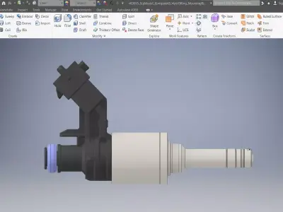 Fuel Injector 3D Model 3D model