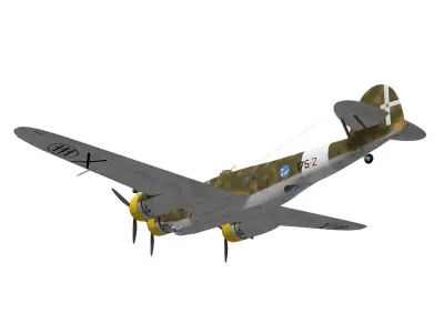 cant z1007bis 3D model