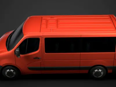 Nissan NV 400 L2H1 WindowVan 2020 3D model