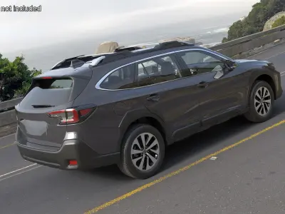 Urban Crossover Magnetite Gray 3D model