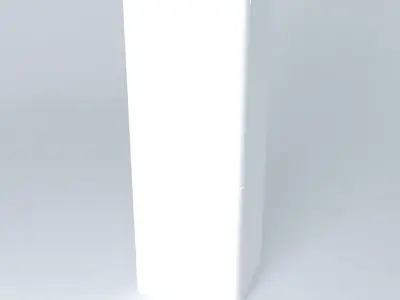 Refrigerator cube Free 3D model