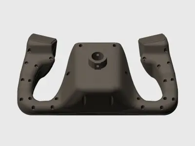 Beechcraft Style Aircraft Yoke Version 3 3D print model