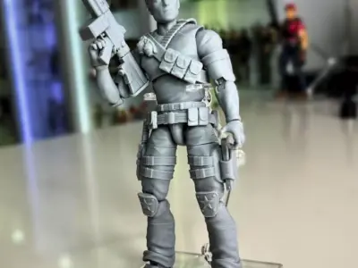 Magic Timmy Full Action Figure STL files 3D print model