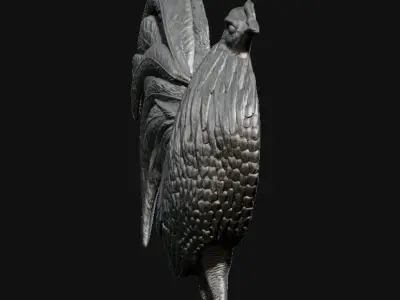 3D Print Rooster 3D model