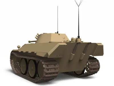 VK1602 Leopard 3D model