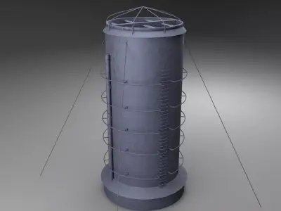 Battle ship Kawachi Miniatures Low-poly 3D model