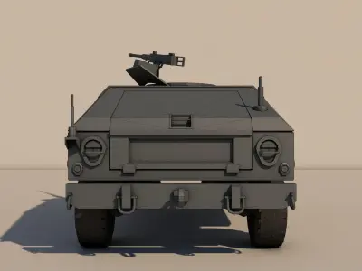 Hummer h1m1025 Free 3D model