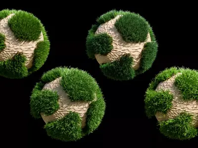 Seagrass Generator Free 3D model