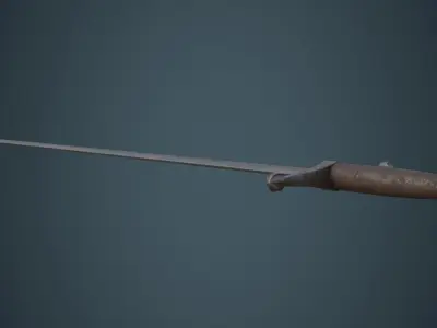 Longsword 2B Low-poly 3D model