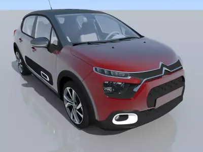 Citroen C3 2020 Free 3D model