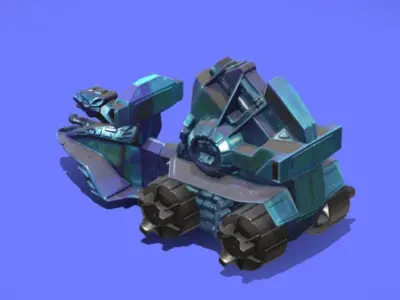 80s MOTU VEHICLE 02 - 3D SCAN 3D print model